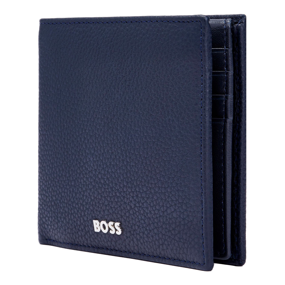 Hugo Boss Classic Flap Wallet Grained Navy HLY416N