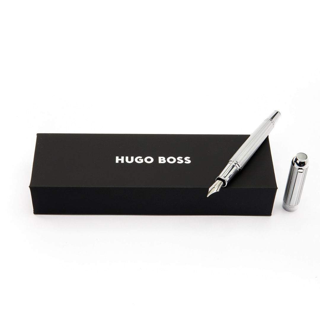 Hugo Boss Elemental Silver Füllfederhalter HSI4652C