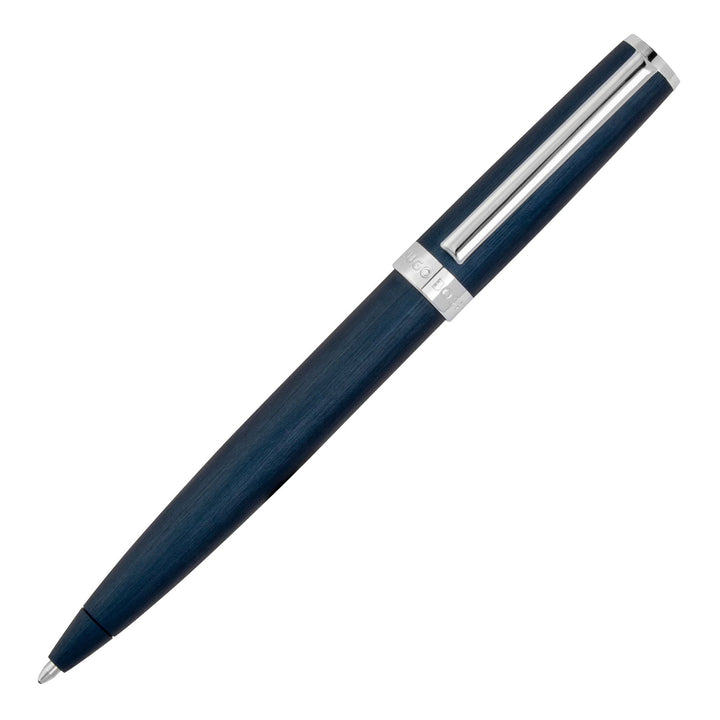 Hugo Boss Kugelschreiber Gear Brushed Navy HSK4414N