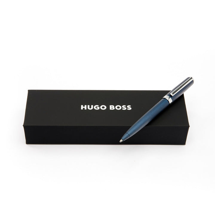 Hugo Boss Kugelschreiber Gear Brushed Navy HSK4414N