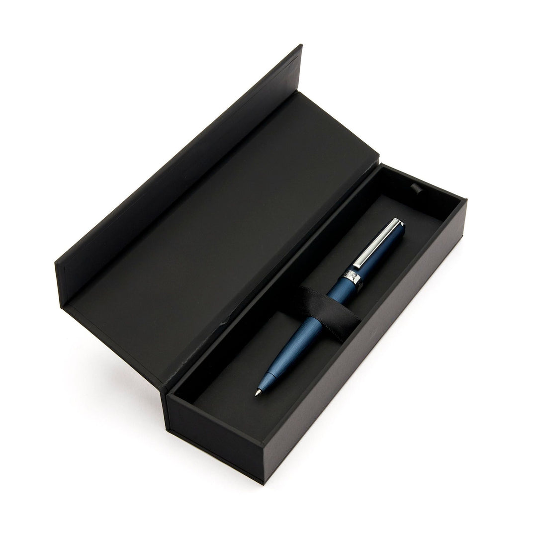 Hugo Boss Kugelschreiber Gear Brushed Navy HSK4414N