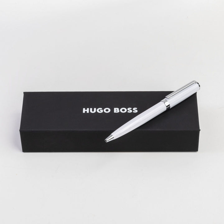 Hugo Boss Gear Icon Kuglepen Hvid HSN2544G
