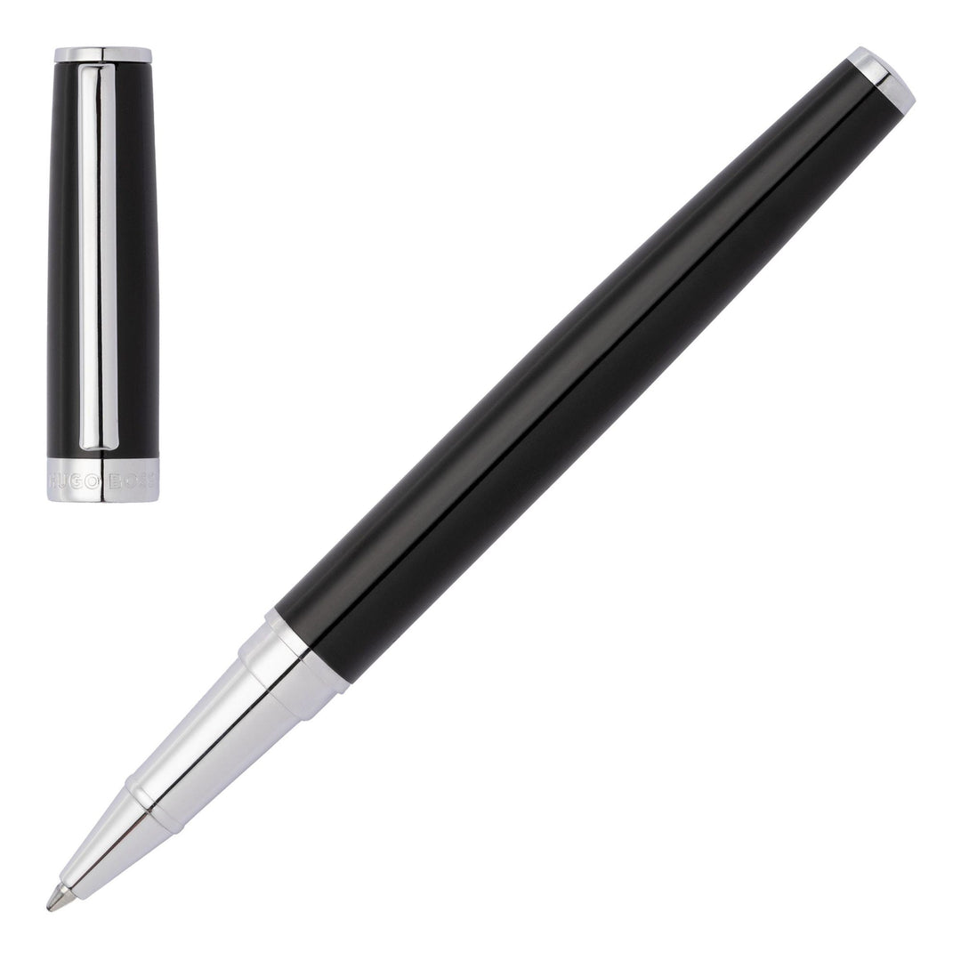 Hugo Boss Gear Icon Rullekuglepen Sort HSN2545A