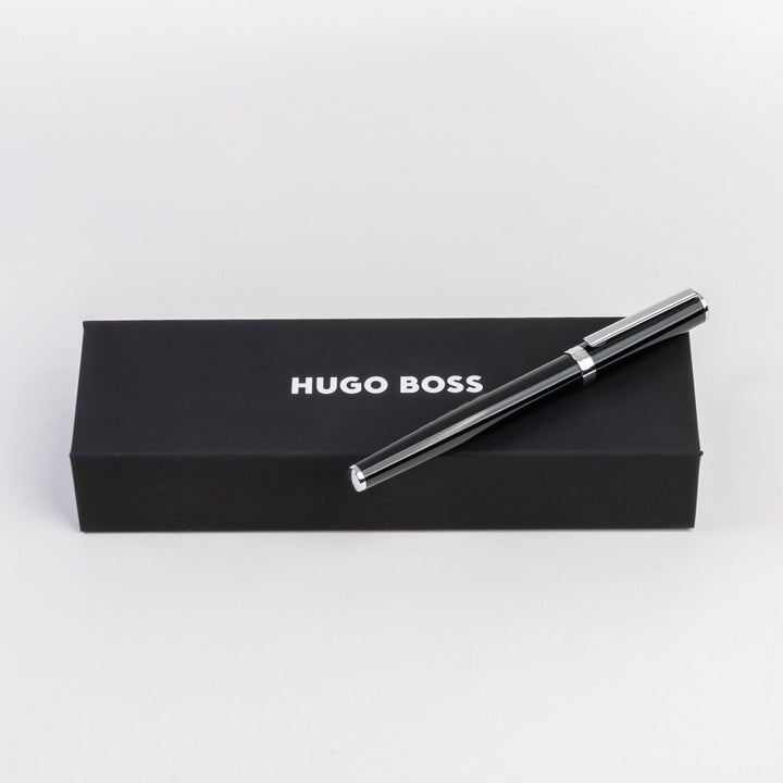 Hugo Boss Gear Icon Rullekuglepen Sort HSN2545A