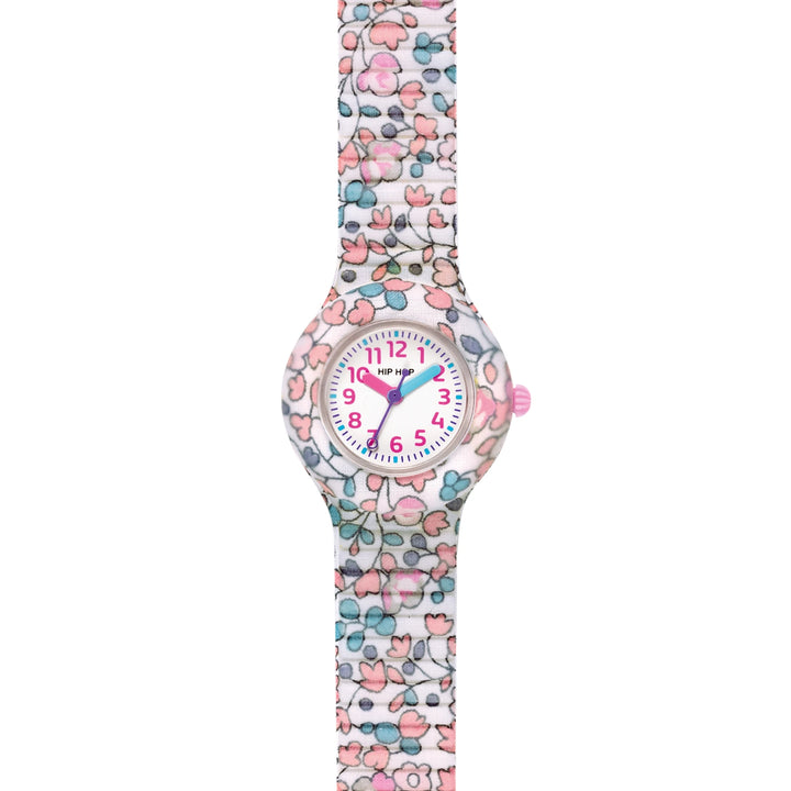 Hip Hop Uhr Flower Power Pink 28mm HWU1269