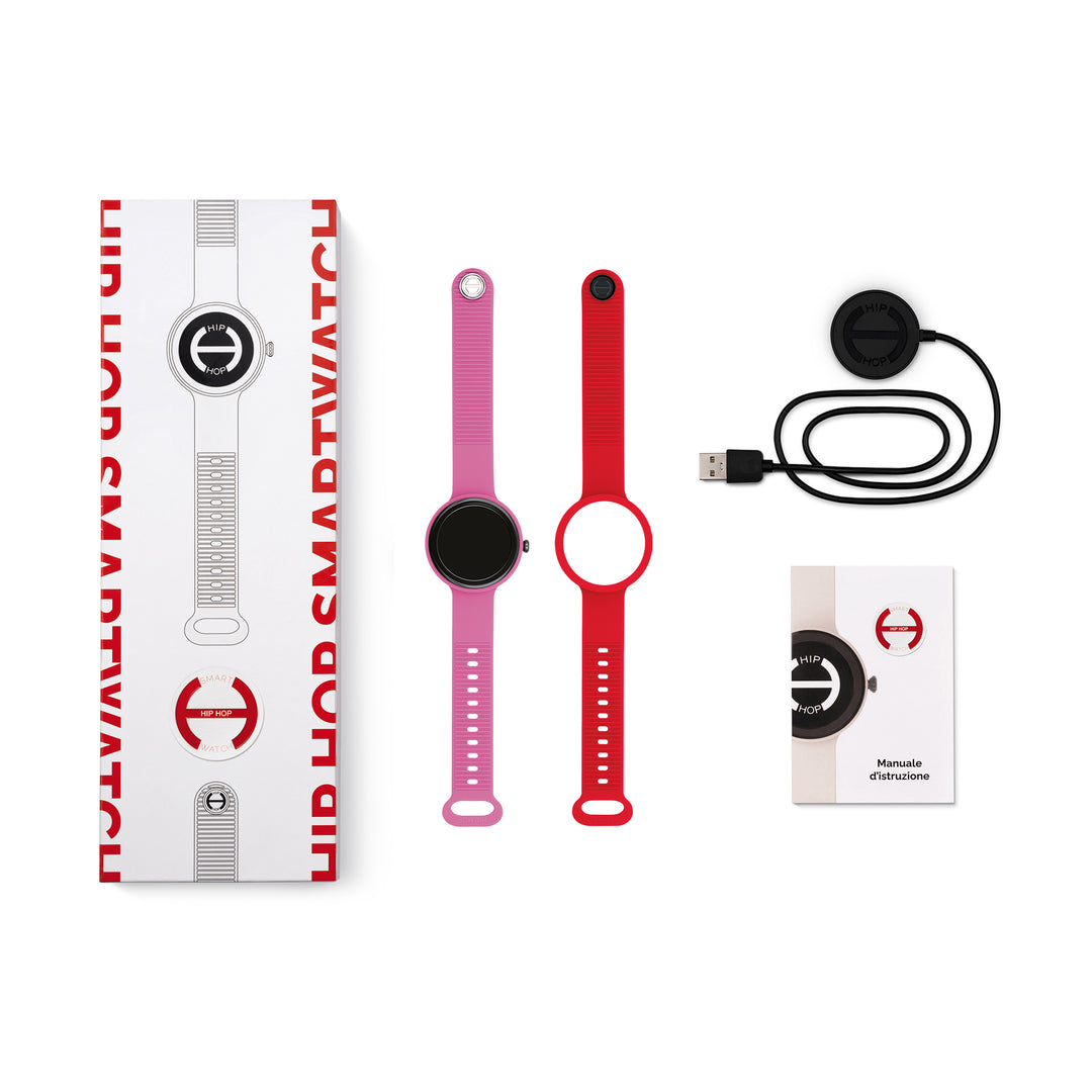 Hip Hop smartwatch Pink Bubble/Red Hero.Next 41mm HWU1312
