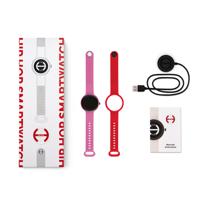 Hip Hop smartwatch Pink Bubble/Red Hero.Next 41mm HWU1312