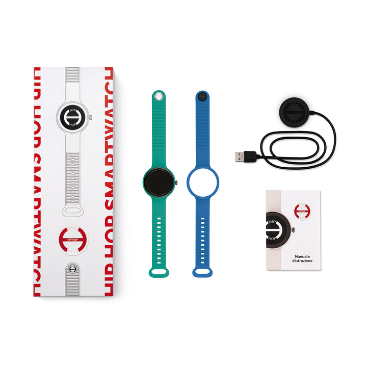 Hip Hop Smartwatch Hero.Next Bright Gree/Blue 41mm HWU1313