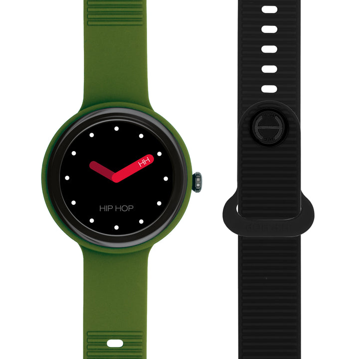 Hip Hop smartwatch Green/Black Hero.Next 41mm HWU1315