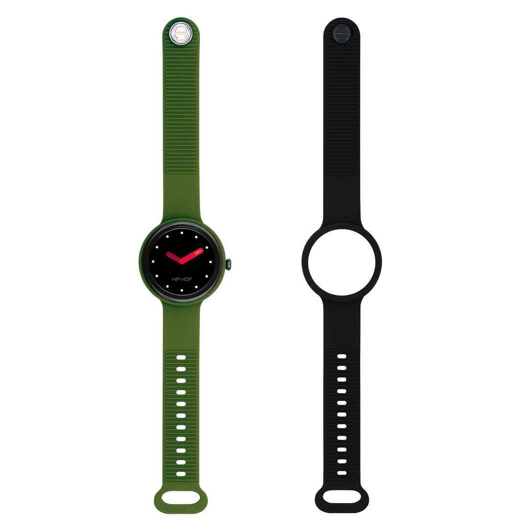 Hip Hop smartwatch Green/Black Hero.Next 41mm HWU1315