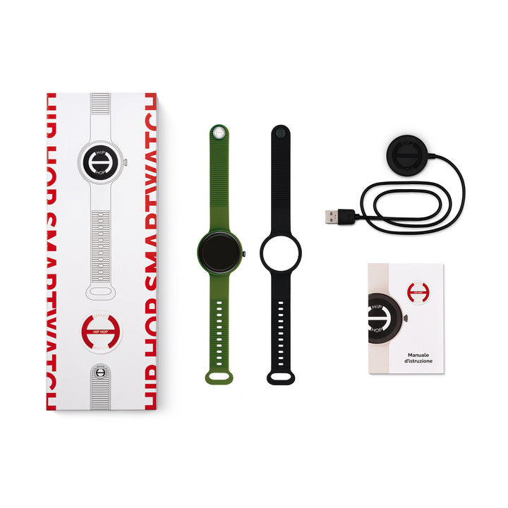Hip Hop smartwatch Green/Black Hero.Next 41mm HWU1315