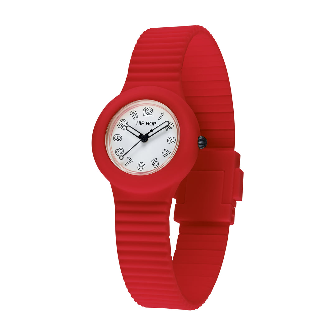 Hip Hop watch Red Numbers Collection 32mm HWU1332