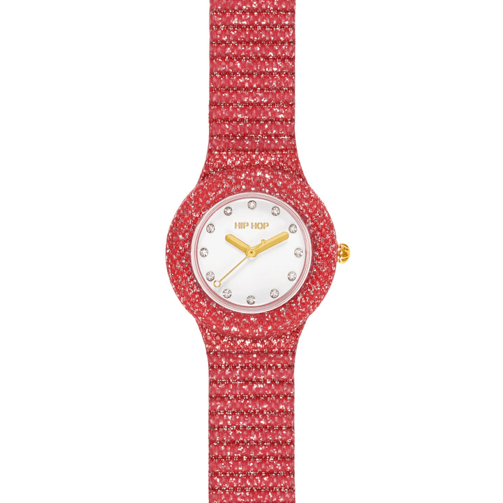Hip Hop watch Red Shimmer Crush 32mm HWU1338