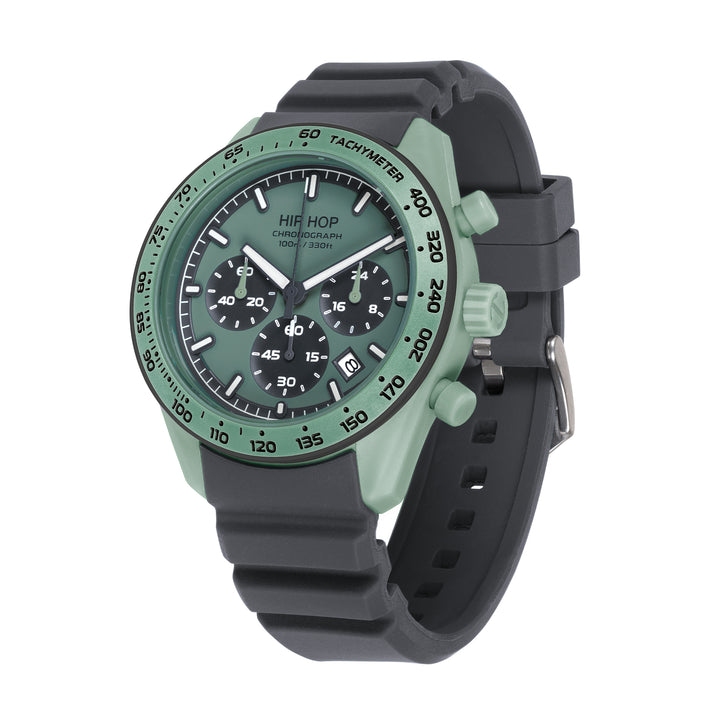 Hip Hop ur Green Sage XT10 kollektion 42mm HWU1347