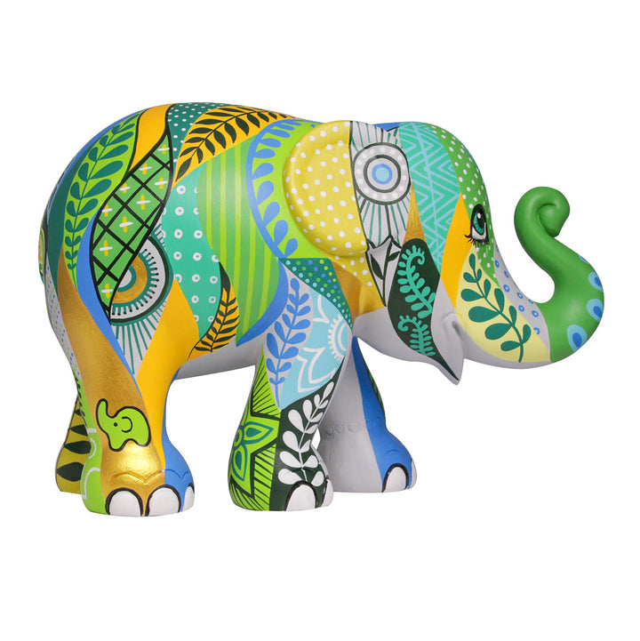 Elefantenparade Elefant Happy Sarawak 15 cm Limited Edition Wanchalerm Mueanpang Hong Kong 2014 SKU Happy Sarawak 15