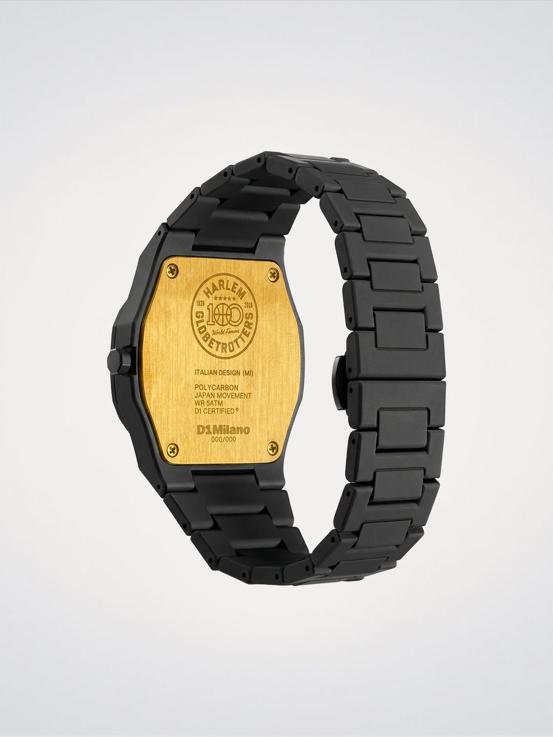 D1 Milano D1 x Harlem Globetrotters Limited Edition Ur 40,5 mm D1-PCBJHG