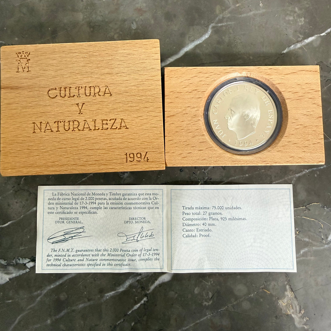 Sølvmønt 8 Reales Toros de Lidia Cultura y Naturaleza