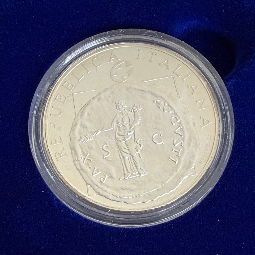 10 € Fred og Frihed i Europa sølvmøntsikret version