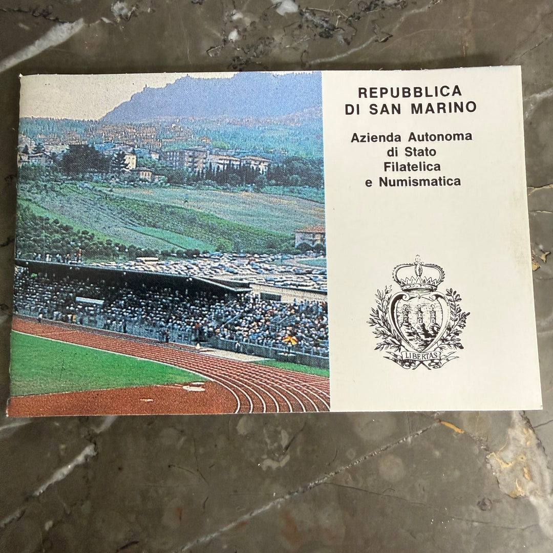 Sølvmønter Republikken San Marino XV Calgary Vinter-OL og XXIV Seoul-OL 1988