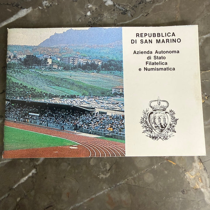 Sølvmønter Republikken San Marino XV Calgary Vinter-OL og XXIV Seoul-OL 1988