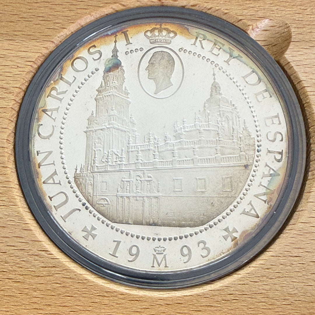 10000 Pesetas Año Santo Jacobeo 1993 silver coin