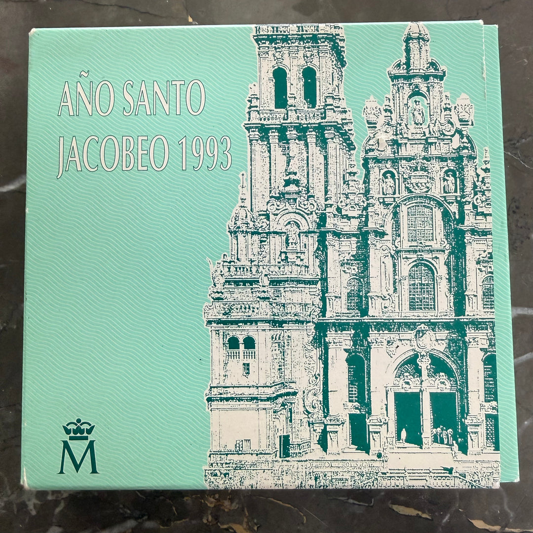 10000 Pesetas Año Santo Jacobeo 1993 silver coin