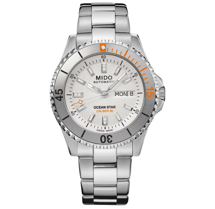 Mido ur Ocean Star 200 41mm automatisk sølvstål M026.930.11.031.00