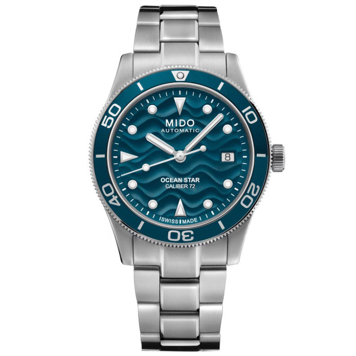 Mido Uhr Ocean Star Special Edition 39 mm blauer Automatikstahl M026.907.11.041.01