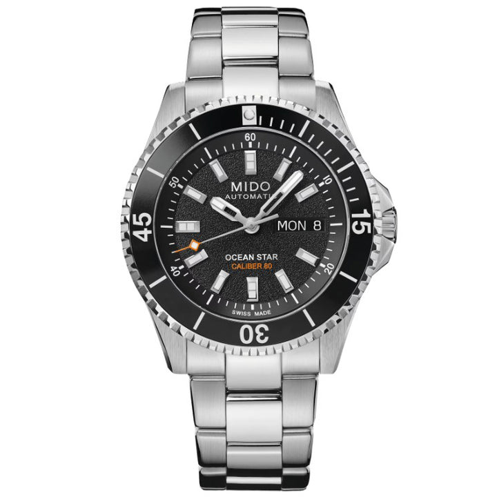 Mido ur Ocean Star 200 41mm sort automatisk stål M026.930.11.051.00