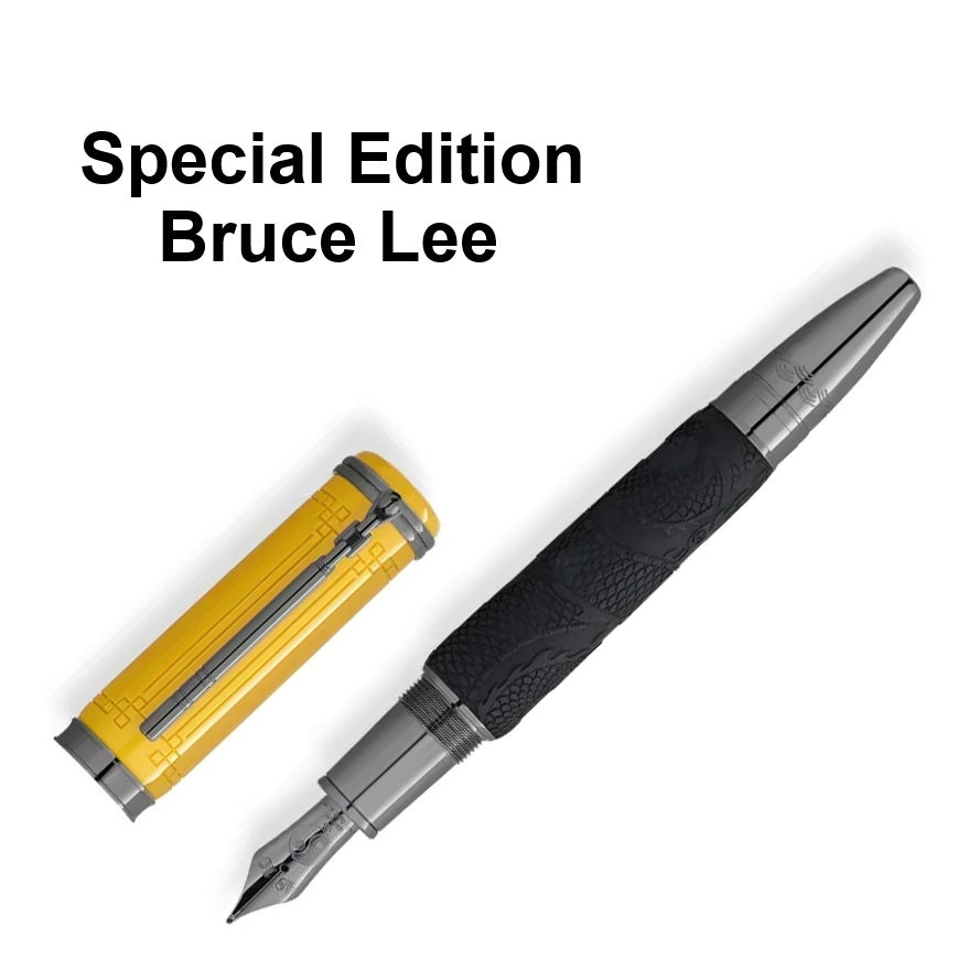 Montblanc Füllfederhalter Great Characters Homage to Bruce Lee Special Edition Spitze M 133427