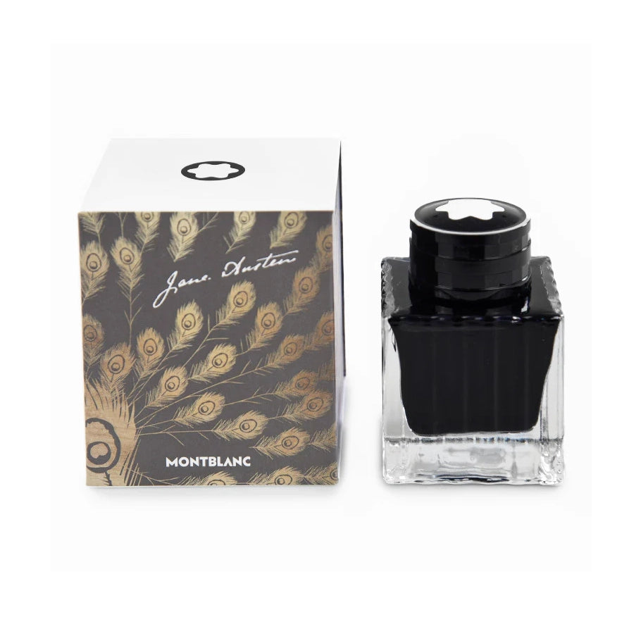 Montblanc Ink Boccetta 50 ml Writers Edition hyldest til Jane Austen Umbber Marrone 132955