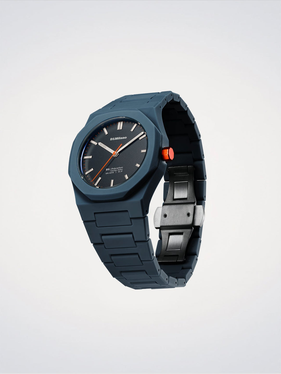 D1 Milano Blue Legacy Polycarbon-Uhr 40,5 mm D1-PCBJ41