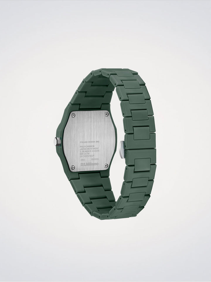 D1 Milano Green Legacy Polycarbon Ur 40,5 mm D1-PCBJ42