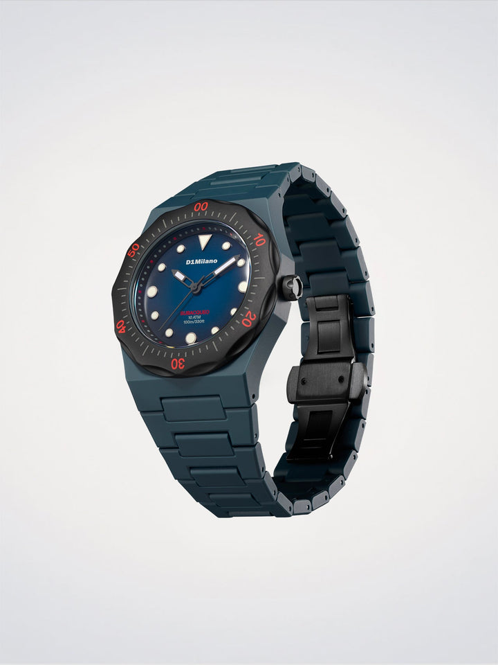 D1 Milano Drift Taucheruhr Polycarbonat 40,5 mm D1-PDBJ02