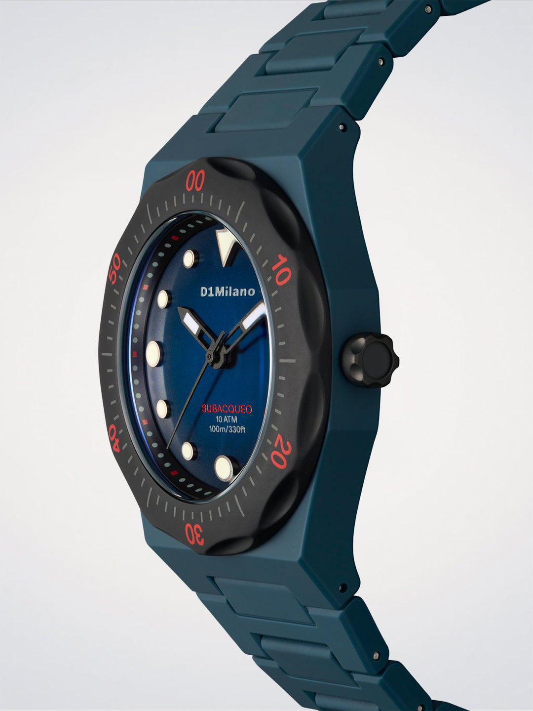 D1 Milano Drift Taucheruhr Polycarbonat 40,5 mm D1-PDBJ02