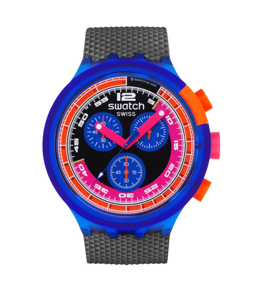 Swatch Neon Party til Max Originals Big Bold Chrono 47mm SB06N102