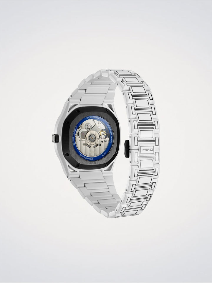 D1 Milano Skeleton White Sketch Skelett 40,5 mm D1-SKBJ20