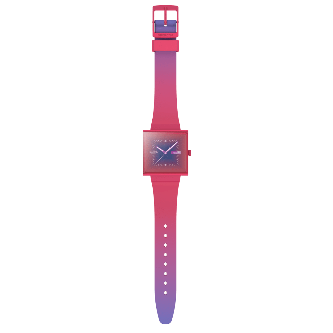 Swatch firkantet bær originaler hvad hvis? 41mm SO34R700