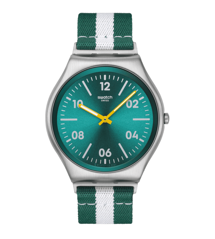 Swatch Casual Stipe Originals Skin Irony 42mm SS07S149