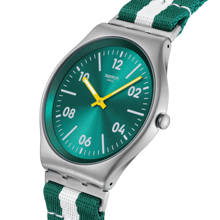 Swatch Casual Stipe Originals Skin Irony 42mm SS07S149