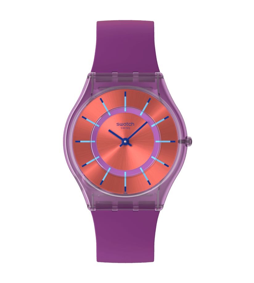 Swatch Jamys Grape Dream Originals Skin 34mm SS08V108 watch