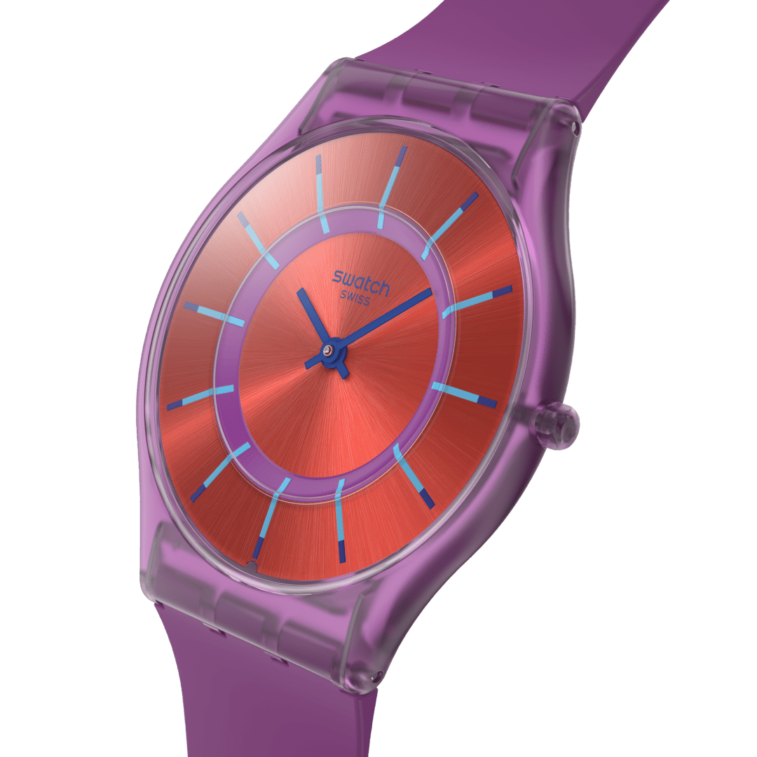 Swatch Jamys Grape Dreat Originals Skin 34mm SS08V108 Watch