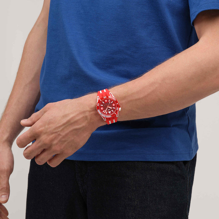 Swatch Scubaqua Red 44mm SScu09r100 watch