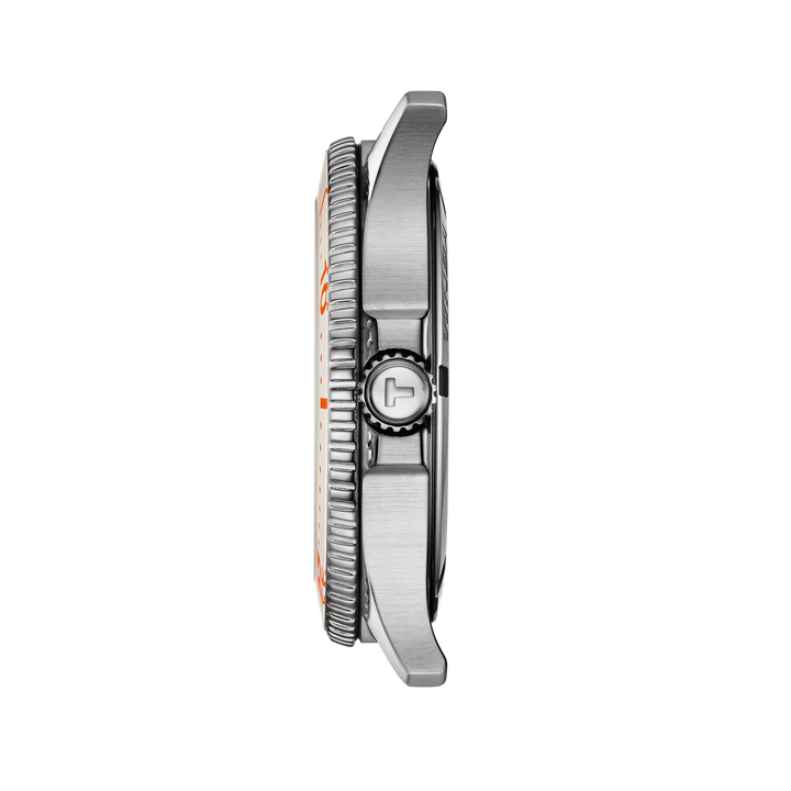 Tissot watch Seastar Wilson Wnba Special Edition 40mm silver quartz steel t120.410.17.011.00