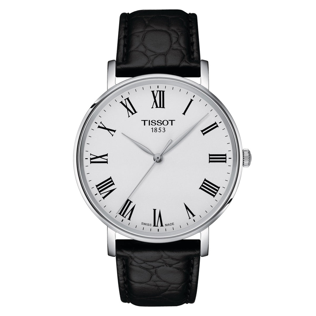 Tissot EVEYTIME WATCH 40mm White Quartz Steel T143.410.16.033.00