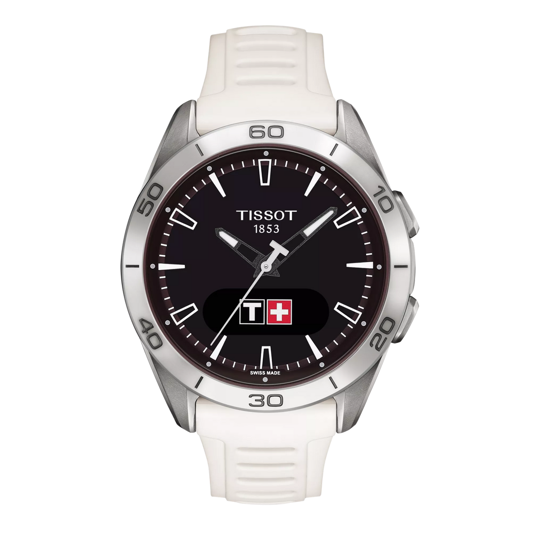 Tissot T-Touch Connect Sport Watch 43.75mm White Titanium Quartz T153.420.47.051.03