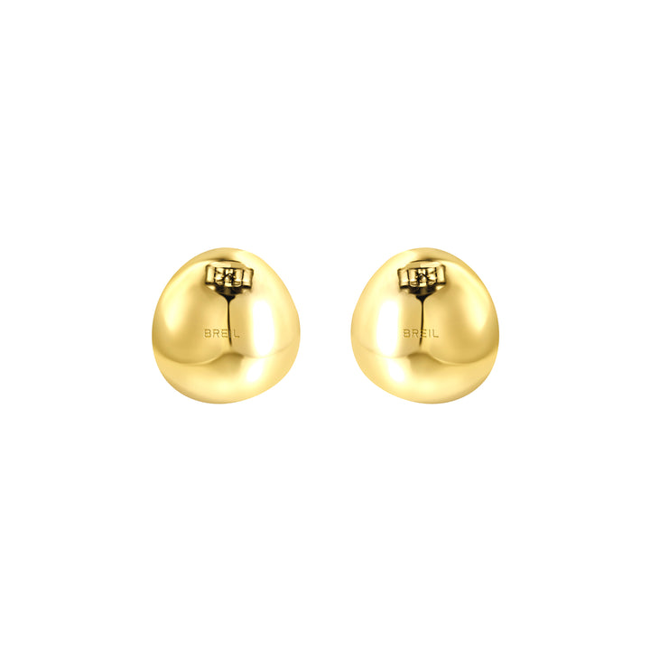 Breil earrings bubble steel finish ip gold tj3710