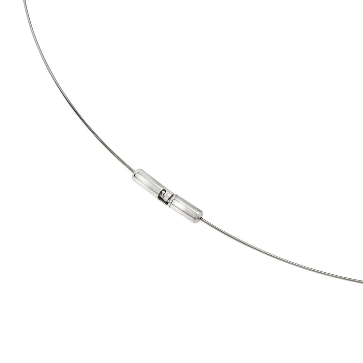 Breil Reloaded Steel Moon Choker-Halskette TJ3923