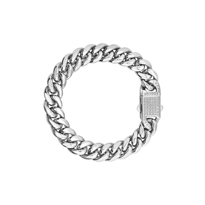 Breil Steel &amp; Spark armbånd stål cubic zirconia TJ3978