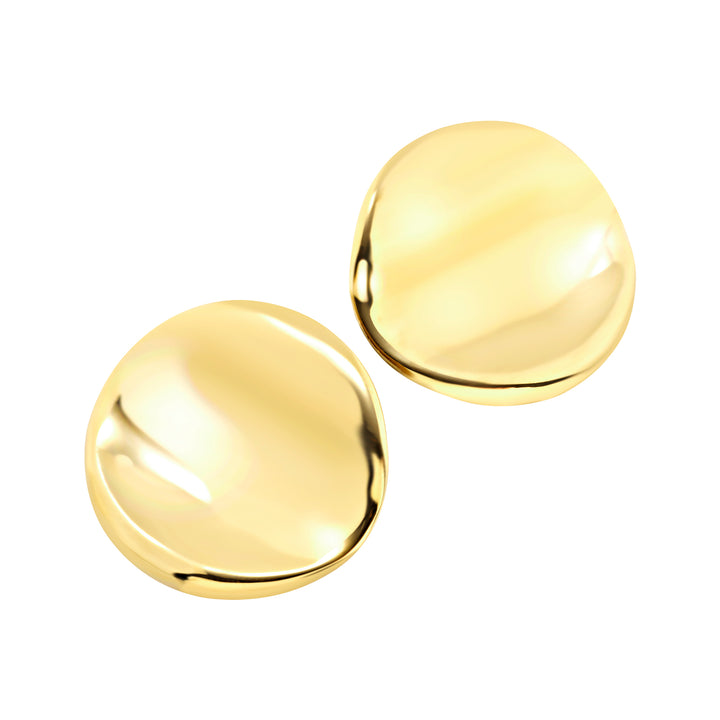 Breil Globe örhängen i stål med guld PVD finish TJ4063